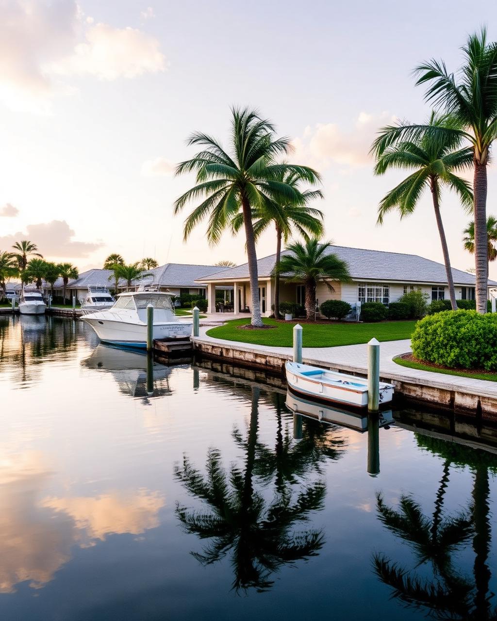 Aqualane Shores neighborhood in Naples